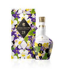 Royal Salute 21 Year Old Blended Scotch Whisky Richard Quinn Daisy Edition 70cl