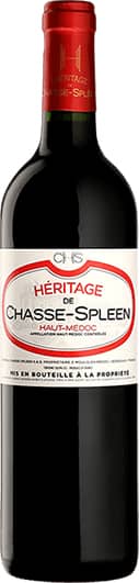 RD BORDEAUX HERITAGE DE CHASSE SPLEEN 2020 75 CL