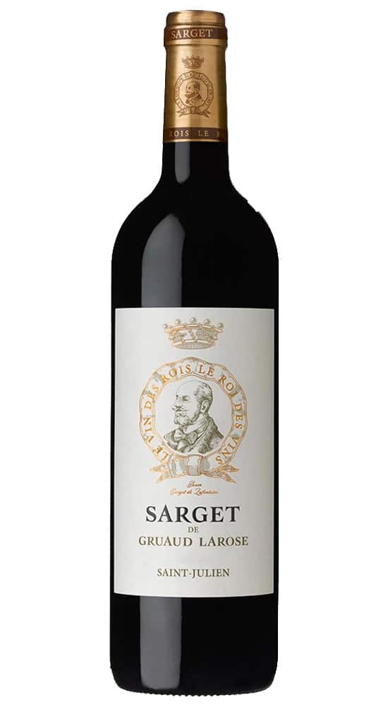 RD BORDEAUX SARGET DE GRUAUD LAROSE 2019 75 CL