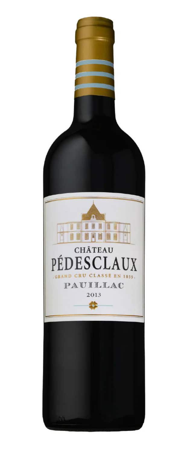 RD BORDEAUX CHATEAU PEDESCLAUX 2013 75 CL