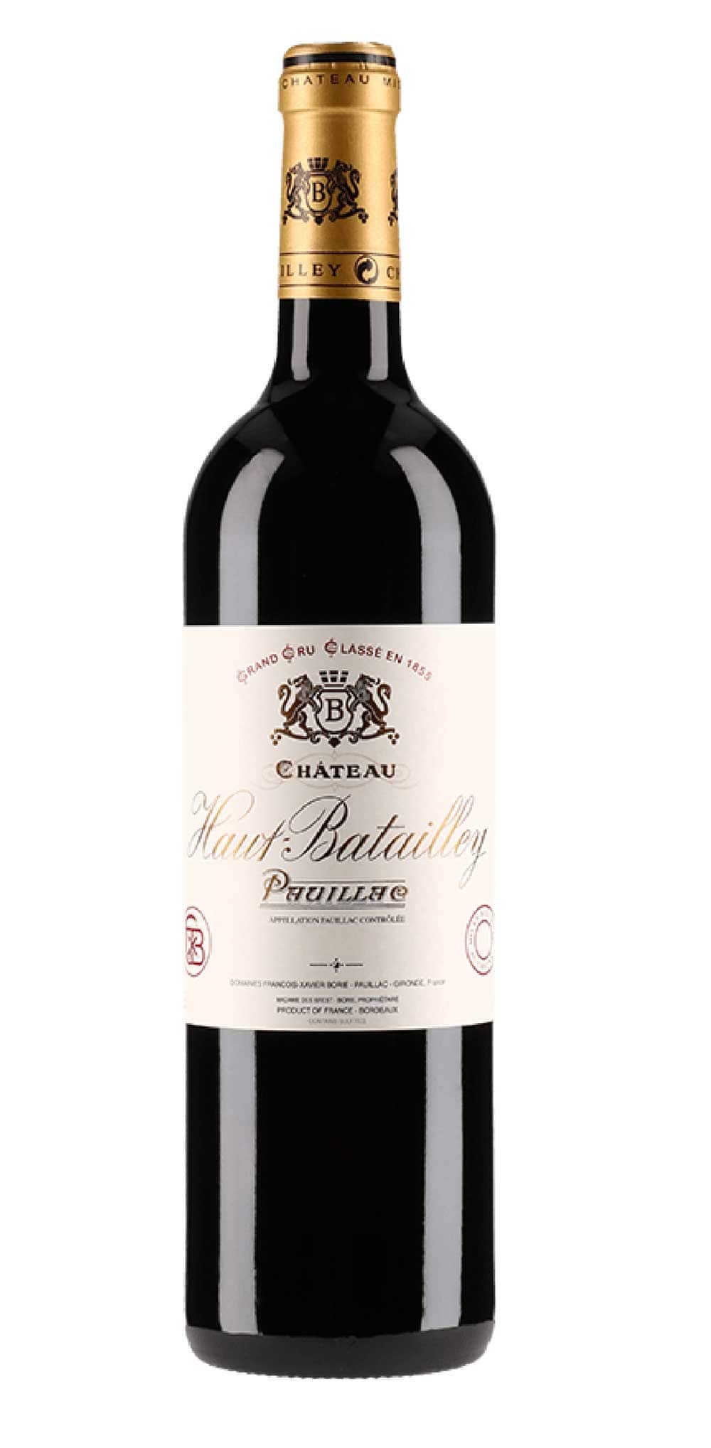 RD BORDEAUX CHATEAU HAUT BATAILLEY 2018 75 CL