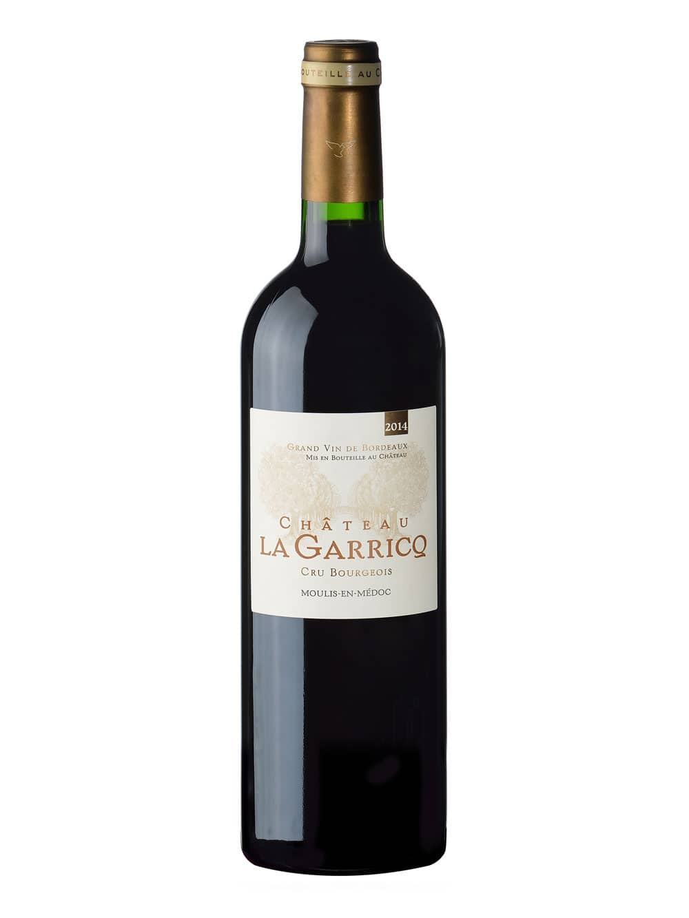 RD BORDEAUX CHATEAU LA GARRICQ 2014 75 CL