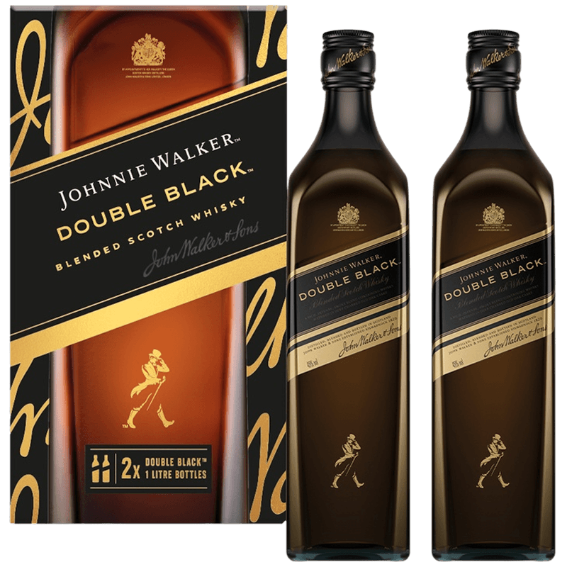 Johnnie Walker Double Black Twin Pack 2x100cl