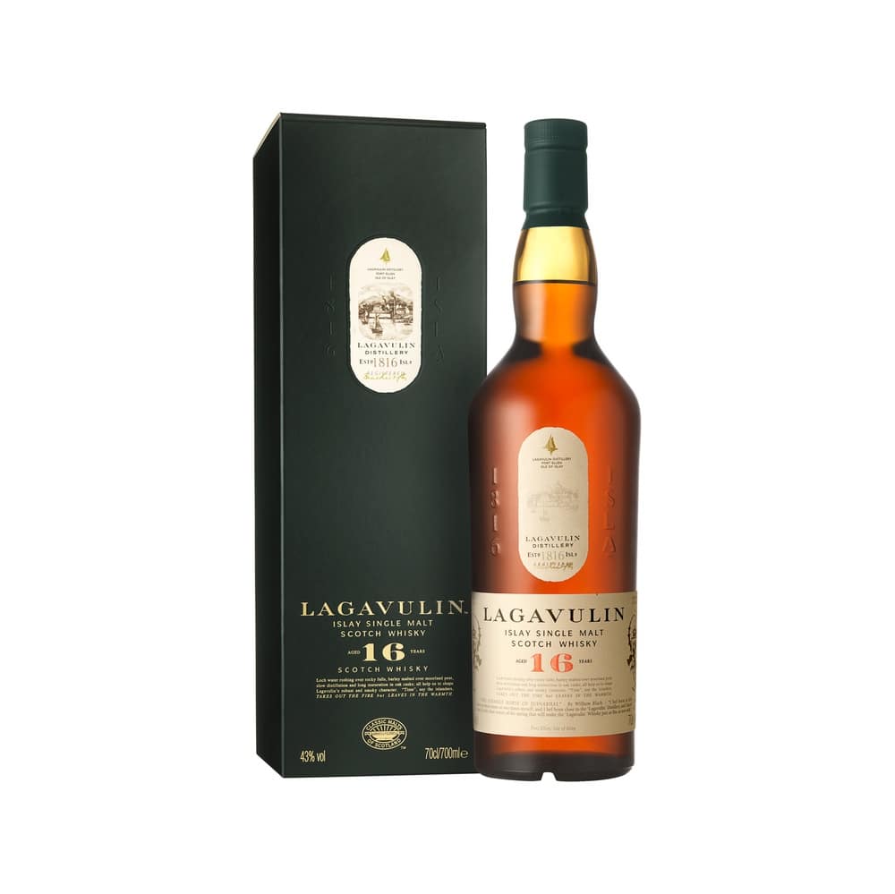 Lagavulin 16 Year Old Single Malt Scotch Whisky, 70CL