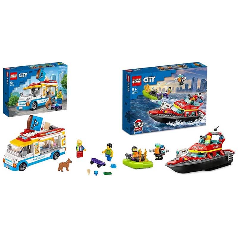 LEGO City 60373 Fire Rescue Boat