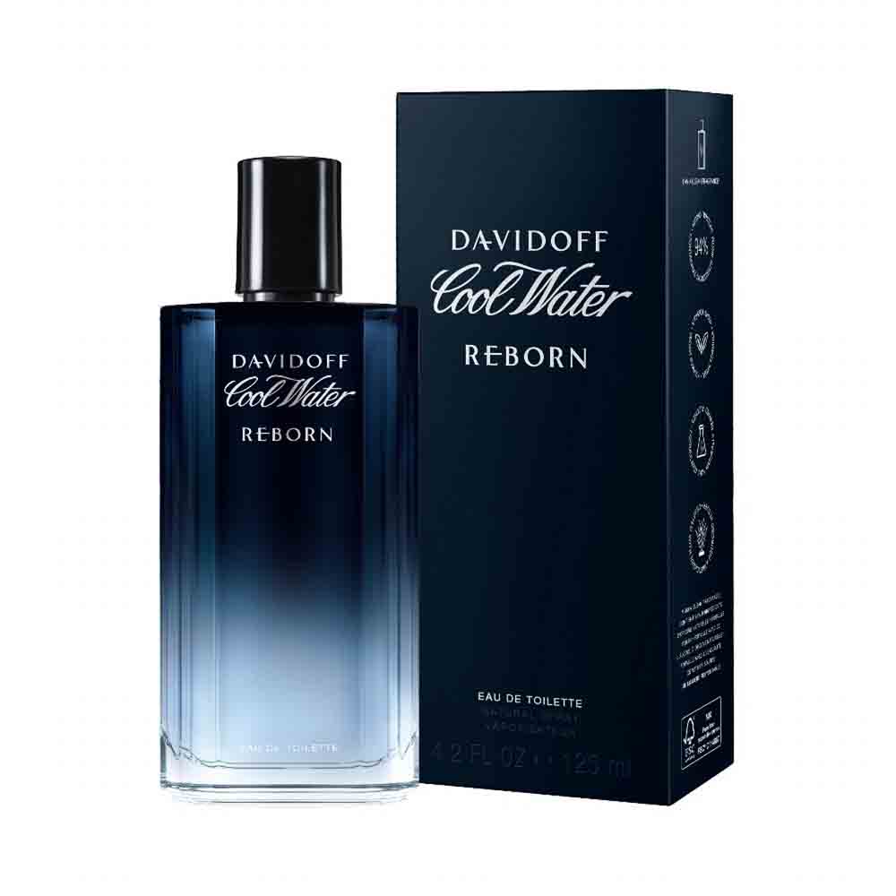 Davidoff Cool Water Reborn Eau de Toilette for Men 125ml (4.2oz)