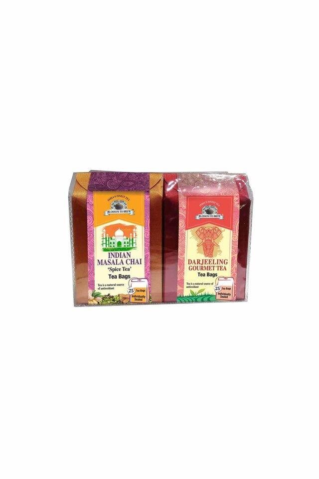 Blossom To Brew Indian gourmet Tea Bag Combo In gift Box 4 In 1, 200g