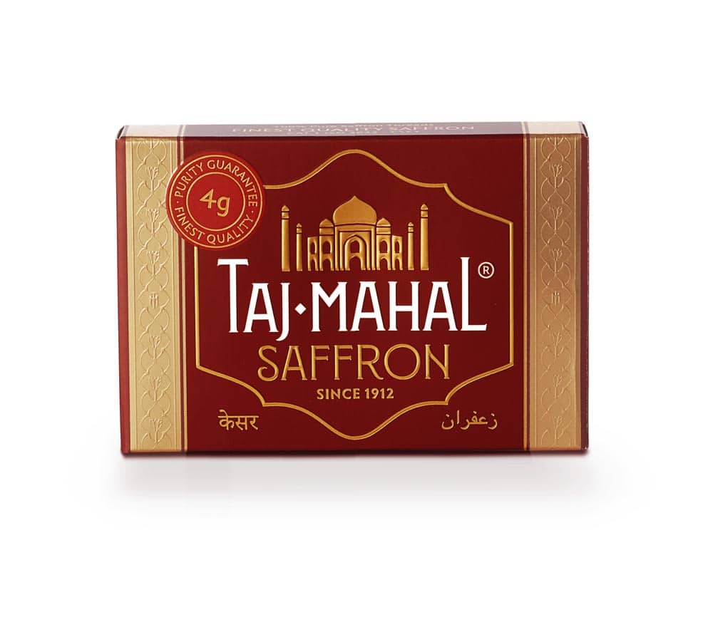 Taj Mahal Saffron Filaments - Plastic Box, 4G