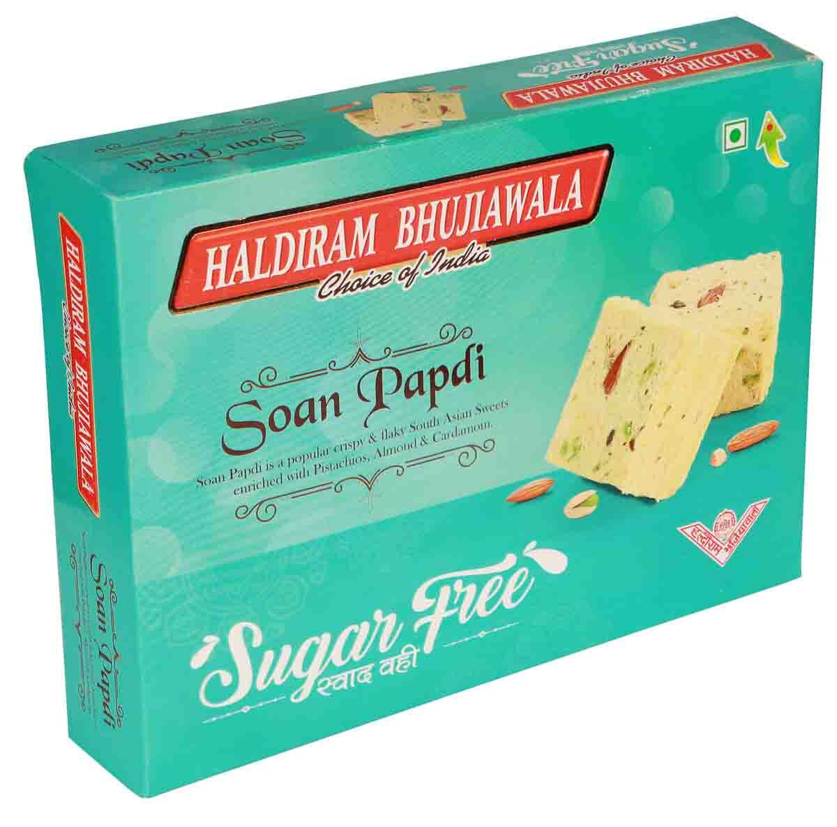 Haldiram Bhujiawala Sugar Free Soan Papdi, 500g