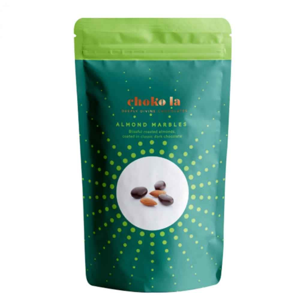 Chokola Almond Vegan Marbles 100g