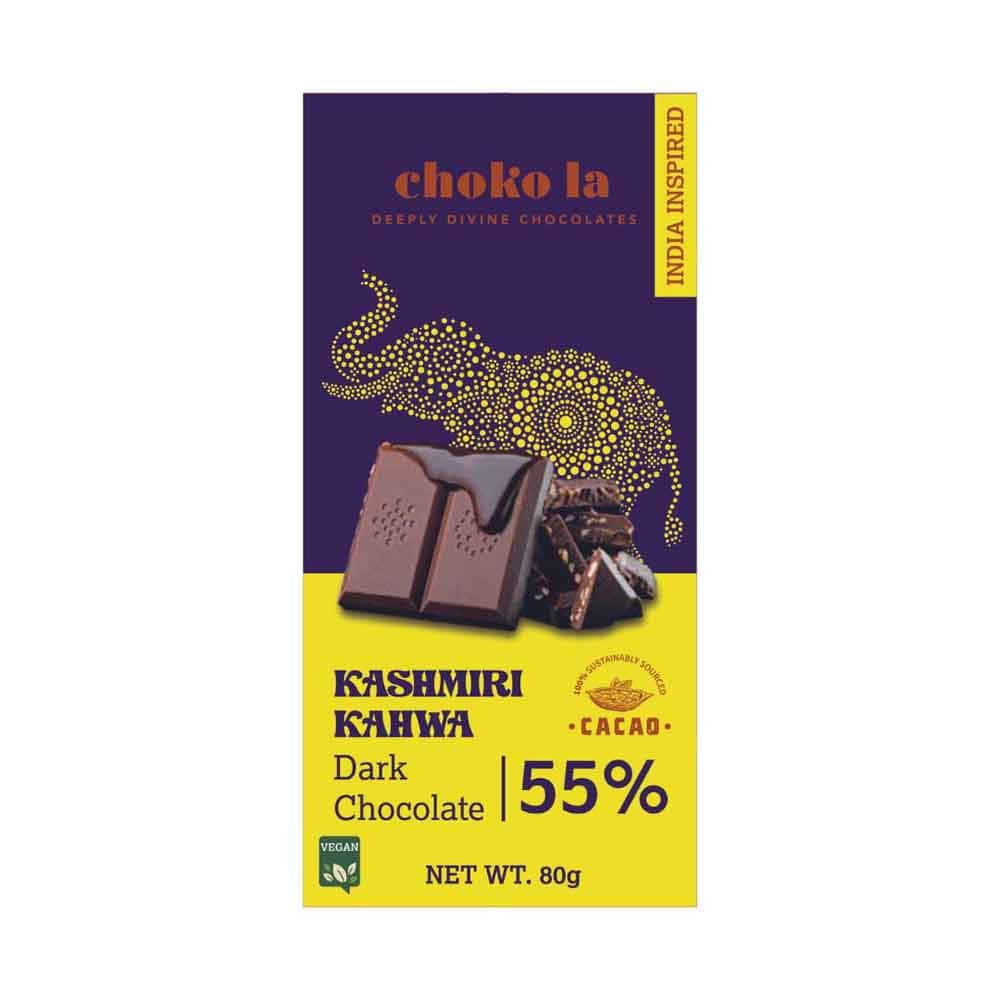 Chokola 55 percent Kashmiri Khawa Bar