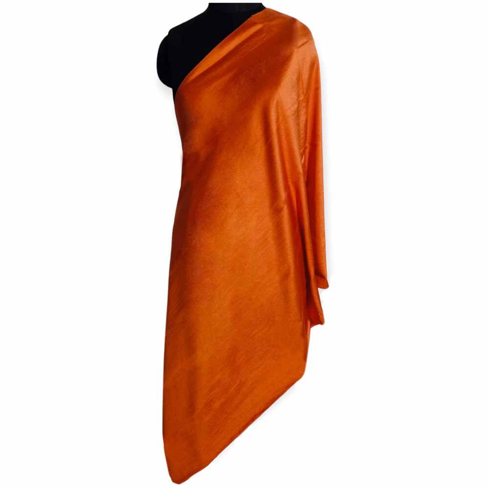 Crafts & Culture Silk Plain Reversible Stole