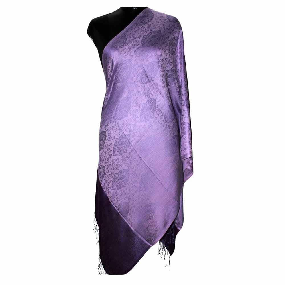 Crafts & Culture Silken Jaquard Stole