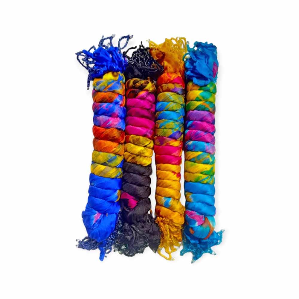 Crafts & Culture Stole Bandhani Set of 4
