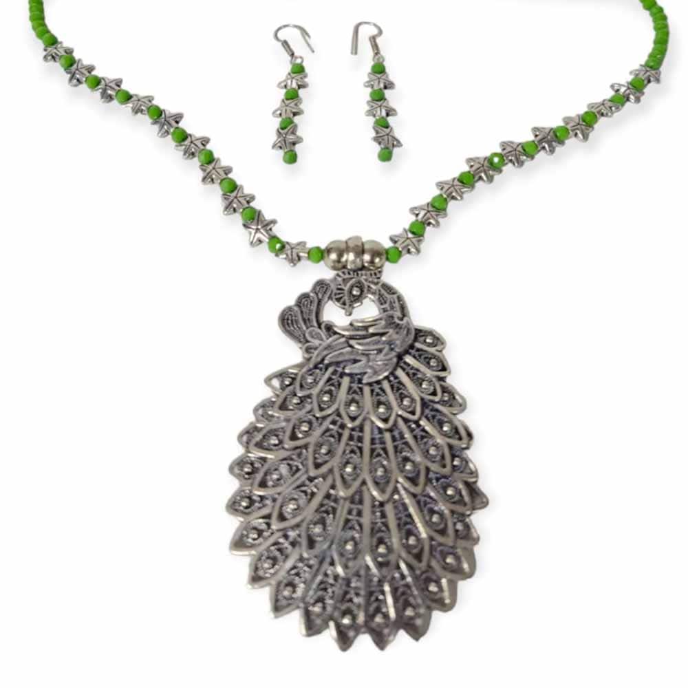 Crafts & Culture Oxidised Necklace M