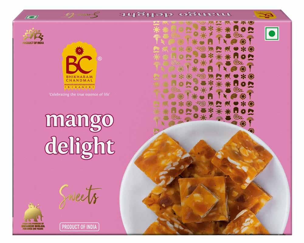 Bikharam Chandmal Mango Delight Tray 250g