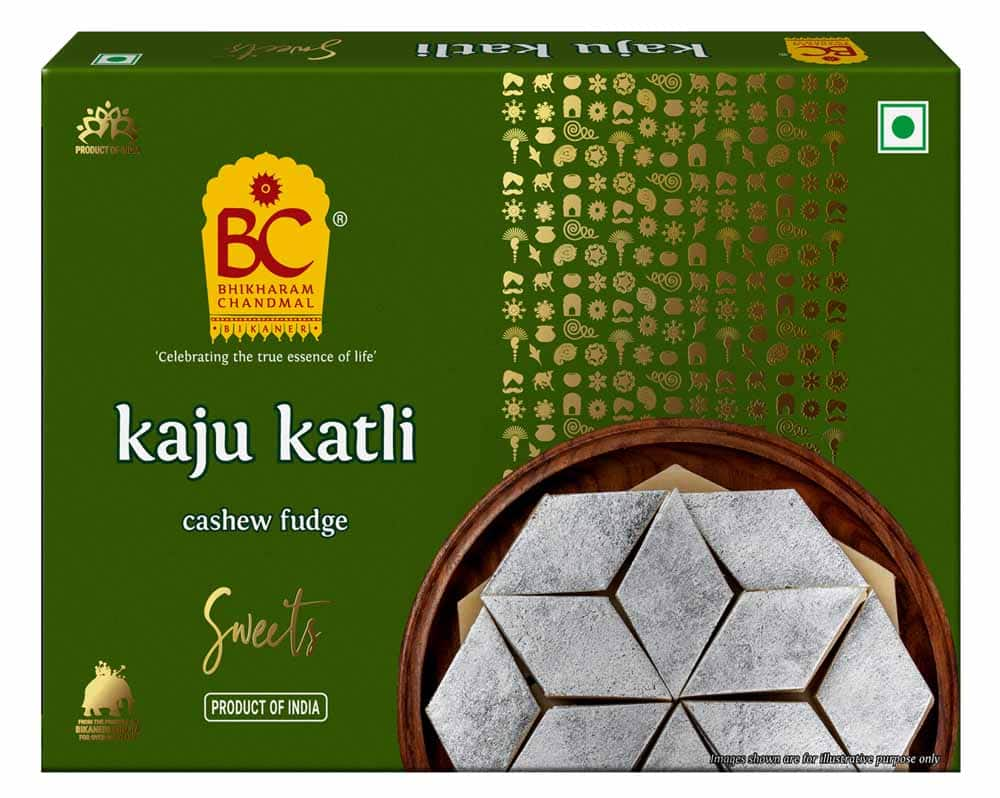 Bikharam Chandmal Kaju Katli  250g