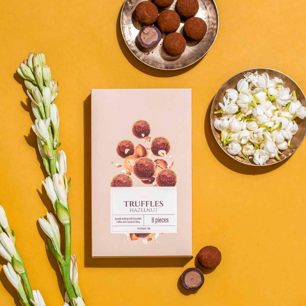 Entisi Hazelnut Truffles 80g