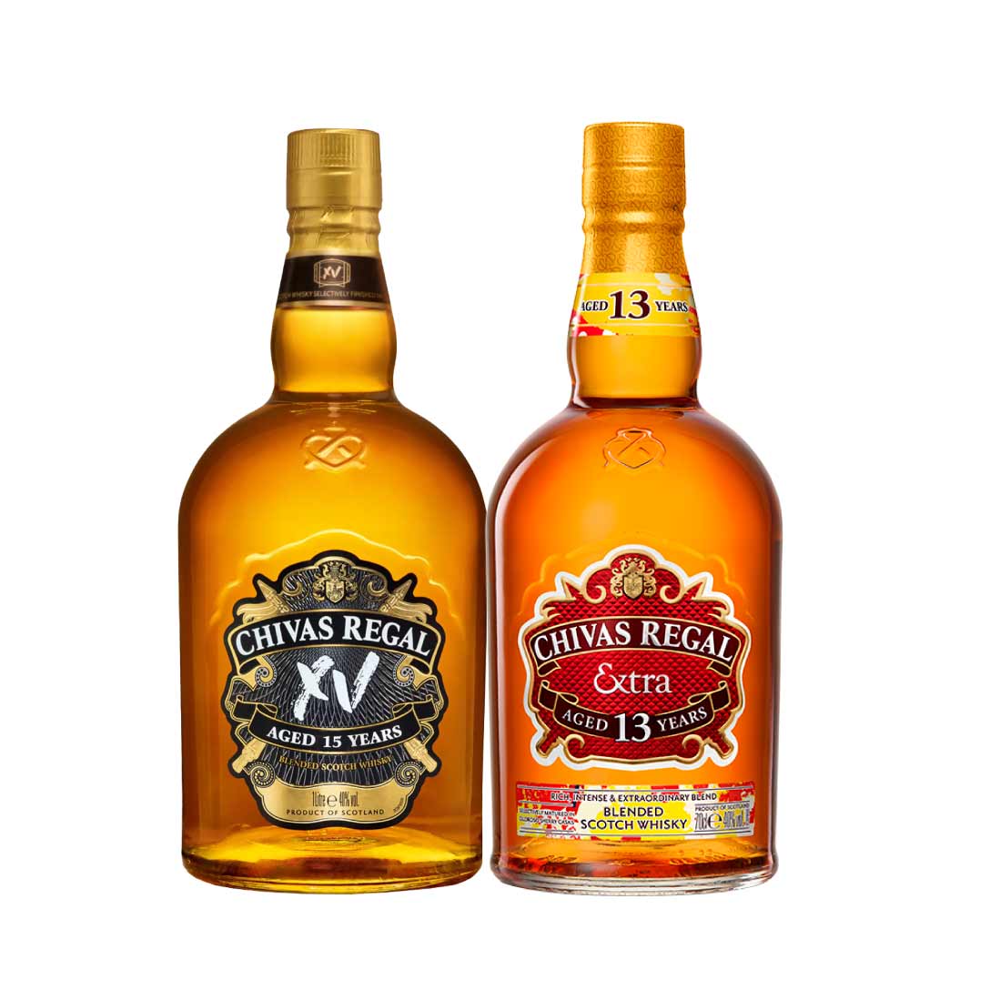 Chivas Regal 15Yo 100 Cl & Chivas Regal Extra 13 Sherry 6X1L Case (Ge) 100 Cl