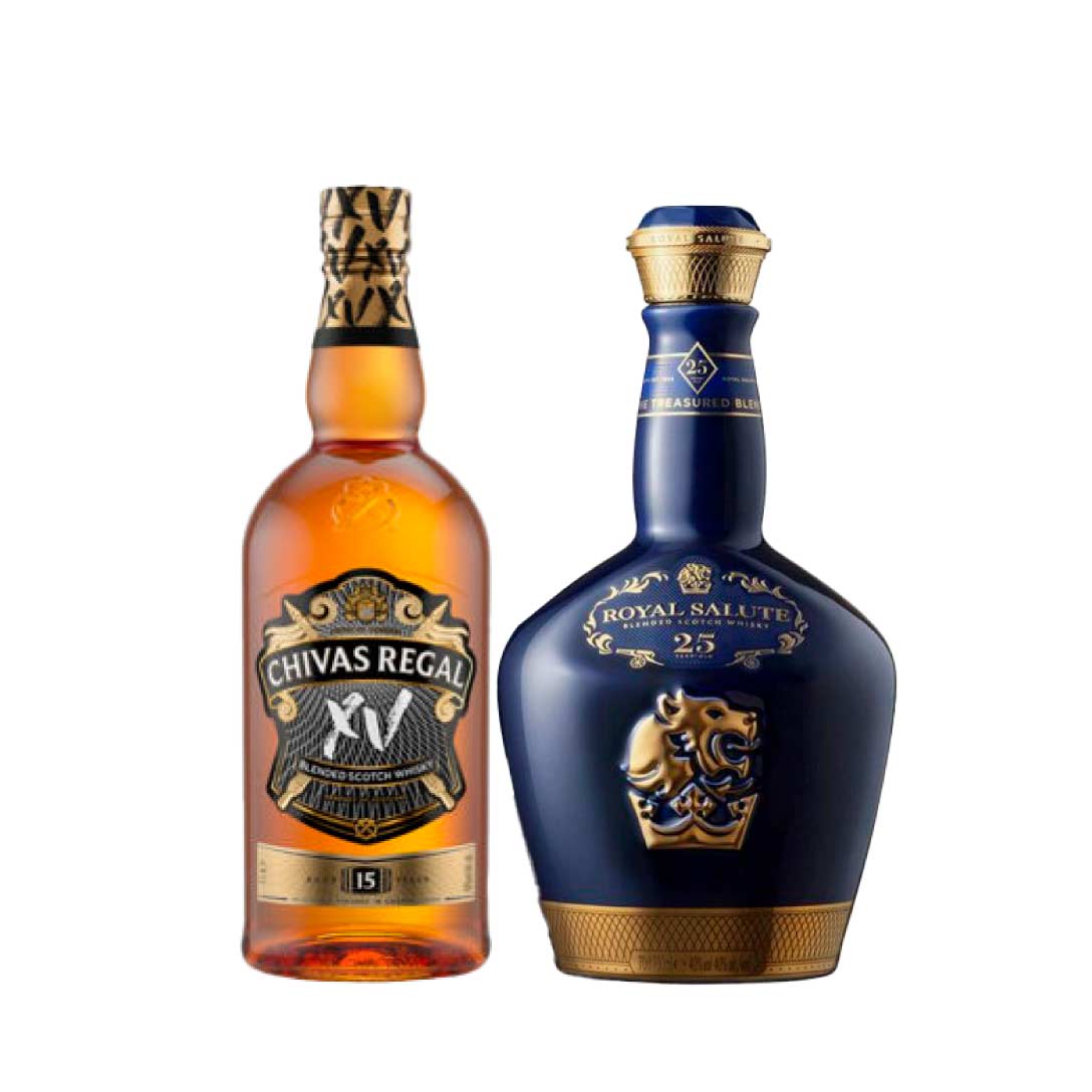 Chivas Regal Xv Festive Pack 100 Cl & Royal Salute Royal Salute 25Yo Rigid Box 6 X 70 Cl