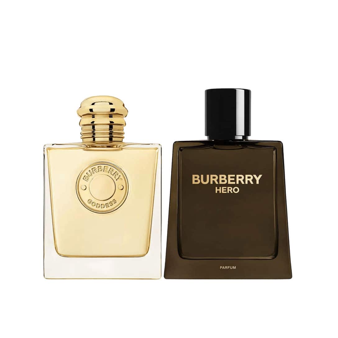 Burberry Goddess EDP 100ml & Burberry Hero Parfum for Men 100ml (3.3oz)