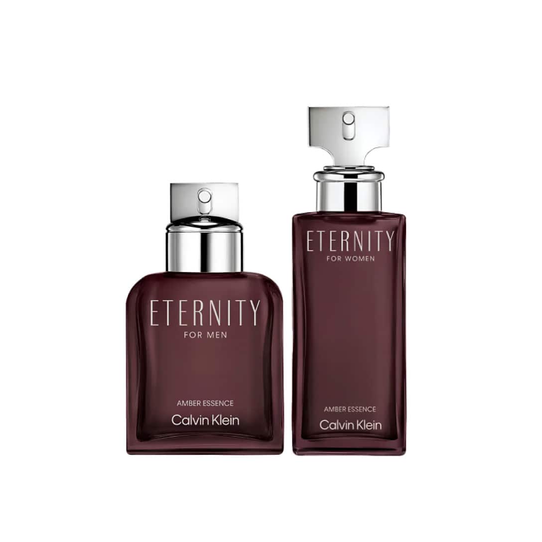 Calvin Klein Eternity Amber Essence for Men 100ml & Calvin Klein Eternity Amber Essence for Women 100ml