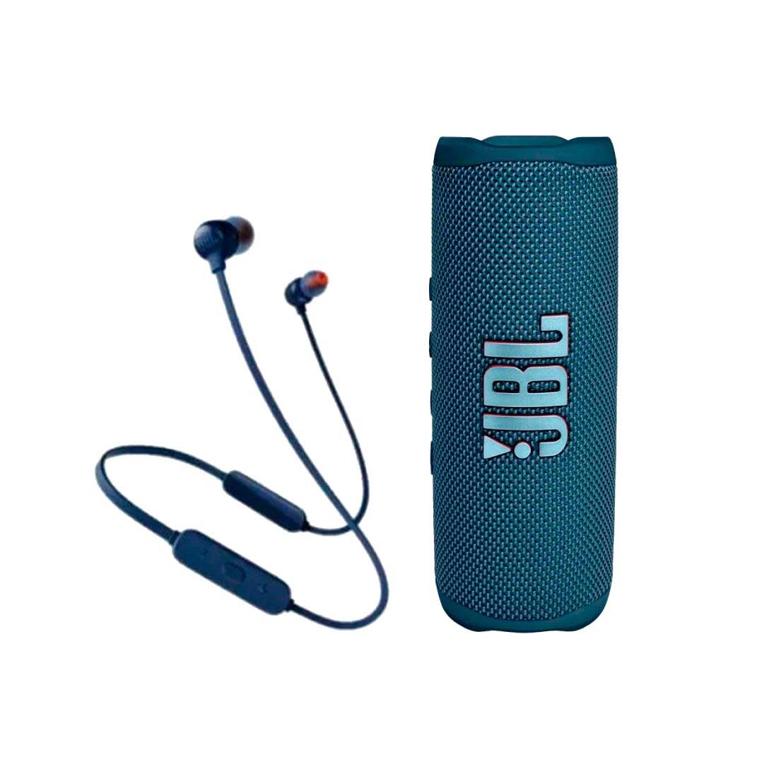 JBL Headset Ear Canal BT T125BTBLK & JBL Speaker Bluetooth FLIP6BLU