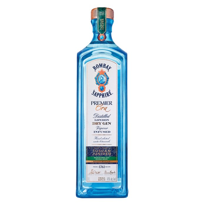 Bombay Sapphire Premier Cru Tuscan Juniper Gin 100cl