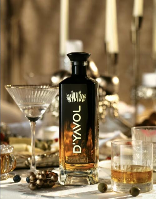 L D'Yavol Inception Blended Malt Scotch Whisky 75 Cl