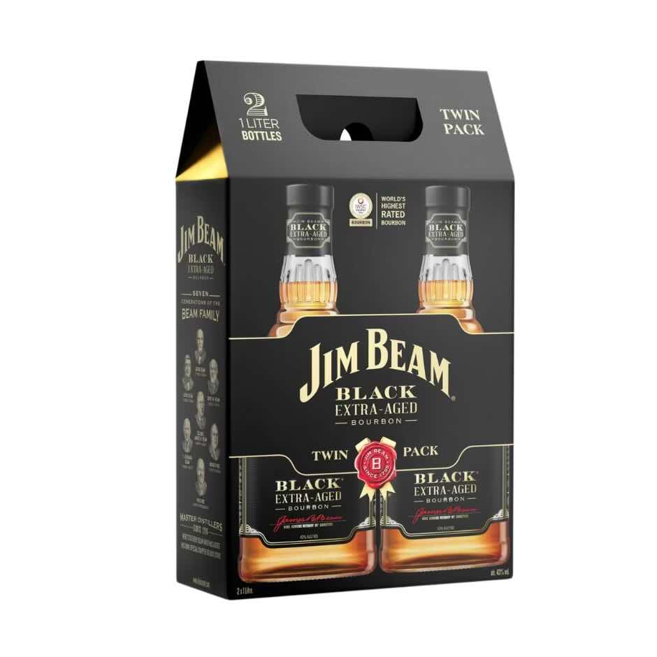 Jim Beam Black & White Twinpack 2x100 cl.