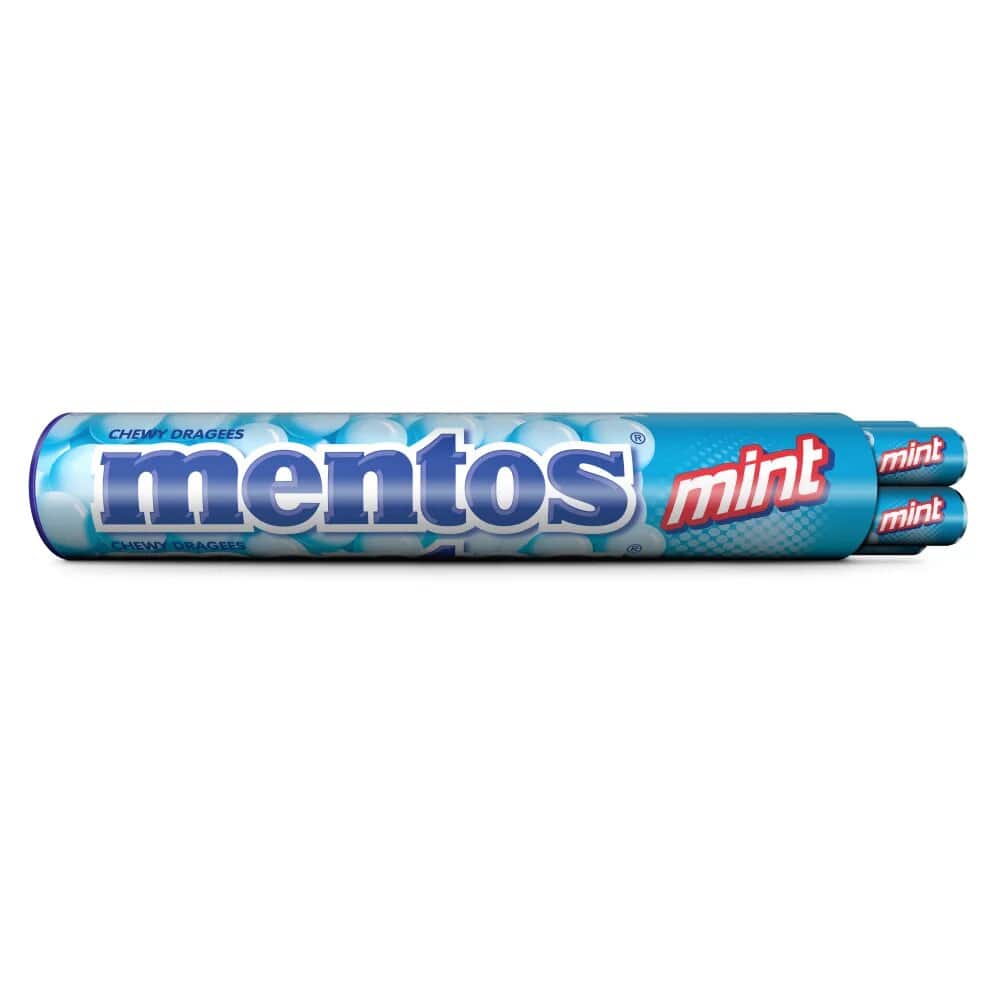 Mentos Jumboroll Mint, 296g