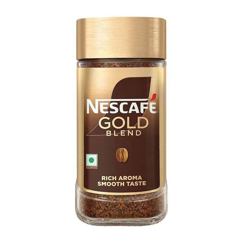 Nescafe Gold Blend Rich and Smooth Instant Coffee Powder Jar, 200GM