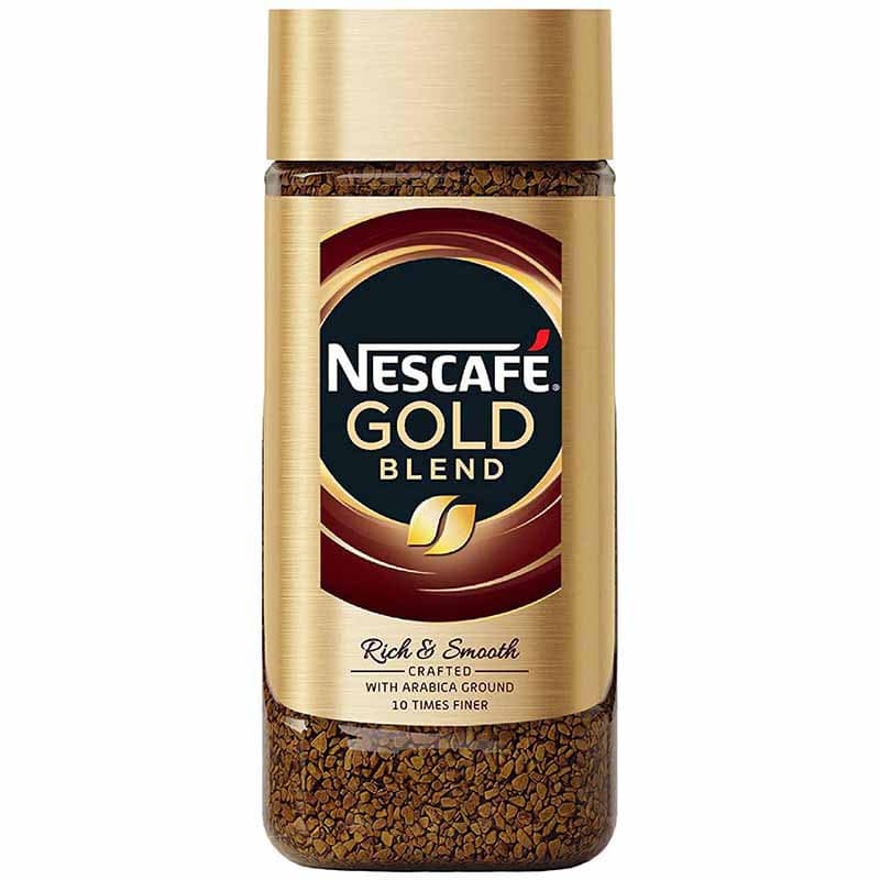 Nescafe Gold Blend Instant Ground Coffee Jar, 100GM