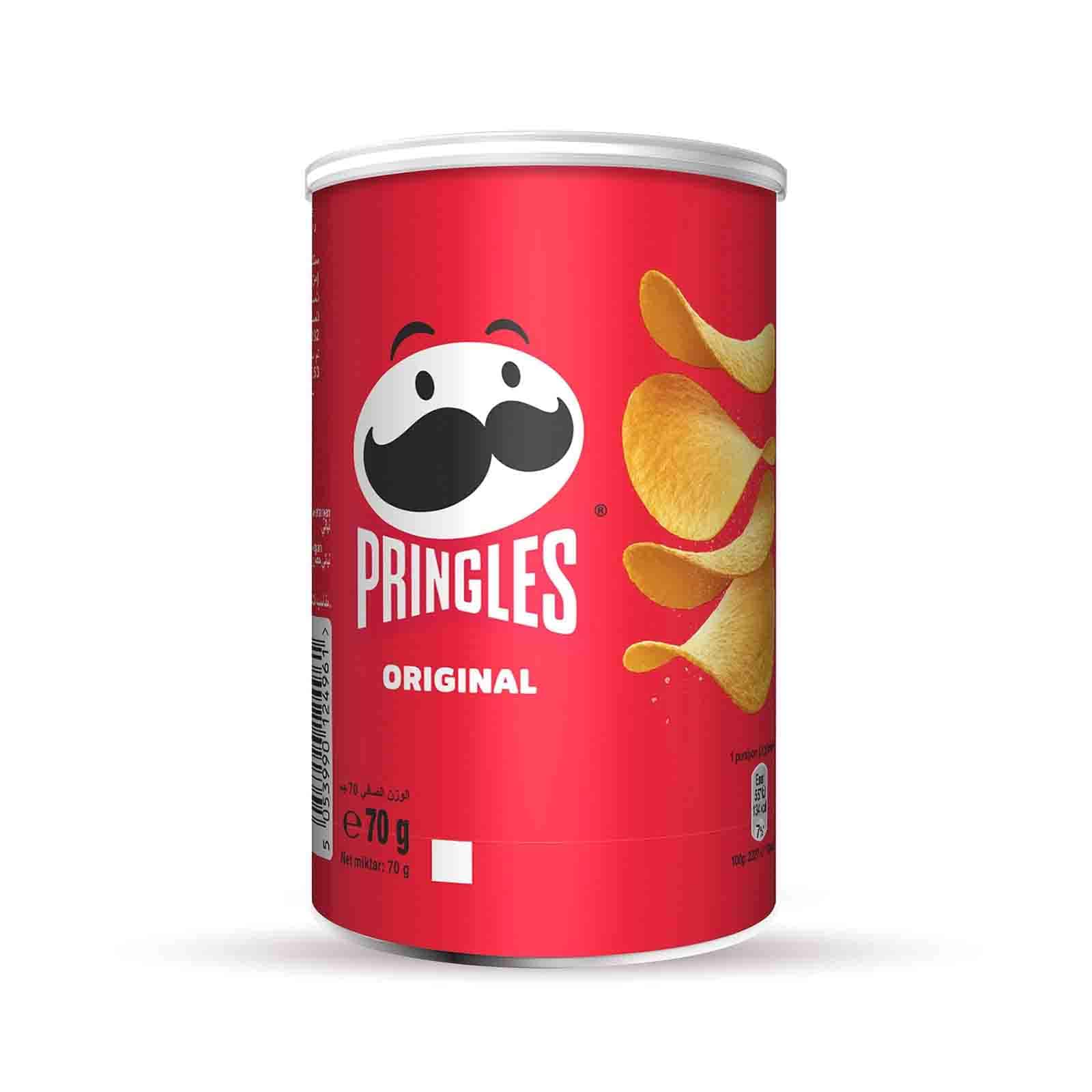 Pringles Original Potato Chips, 70g