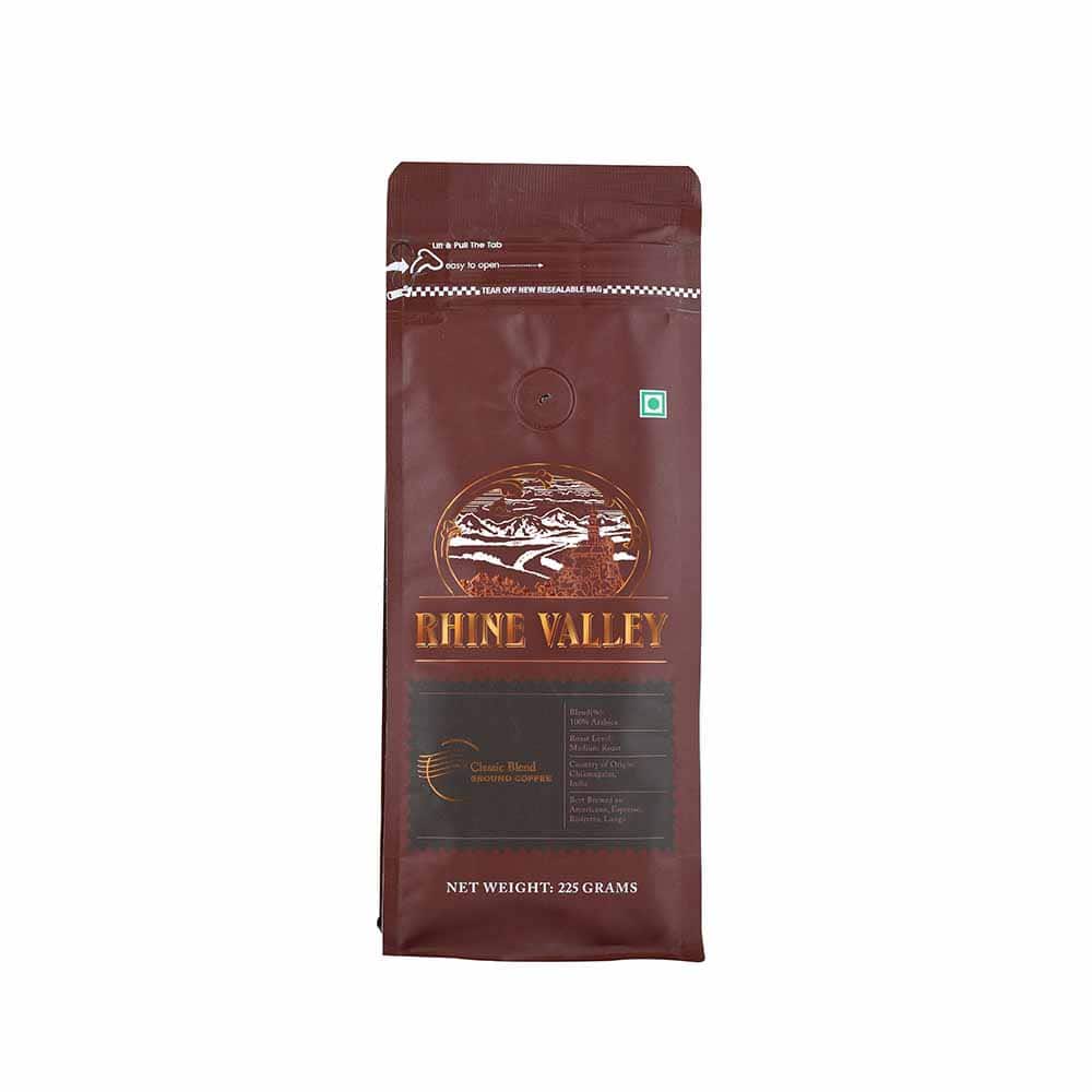 Rhine Valley Classic Blend Ground Coffee, 225g