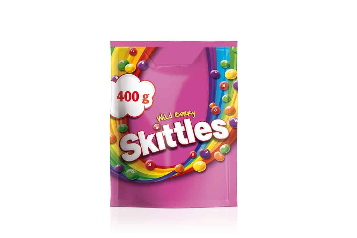 Skittles Wild Berry Pouch, 400g