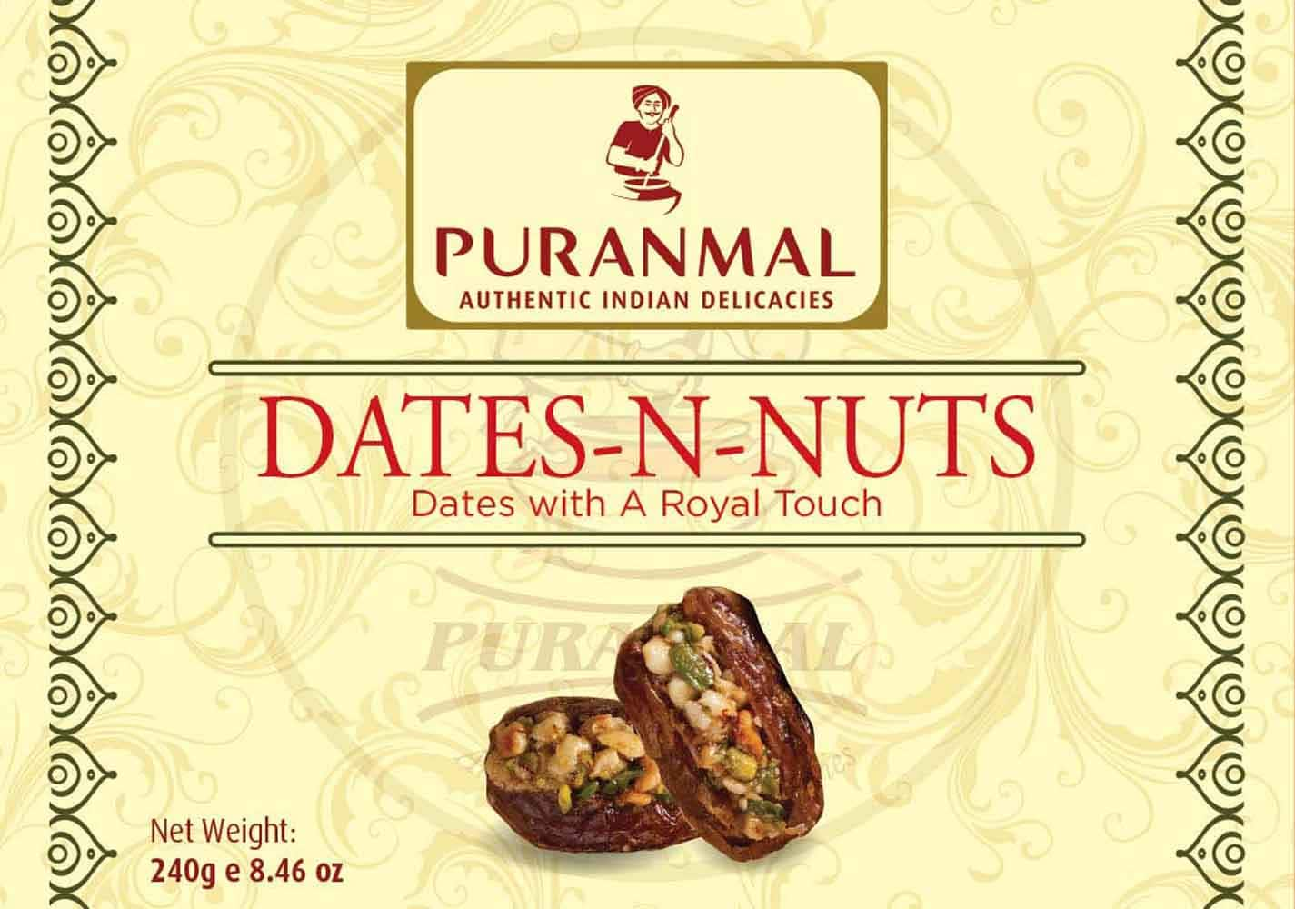 Puranmal Dates n Nuts 240g