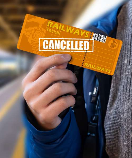 Cancellation Charges for Tatkal/Premium Tatkal Tickets