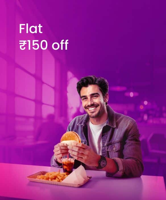 Get Flat ₹150 Discount on Food Ordering via App