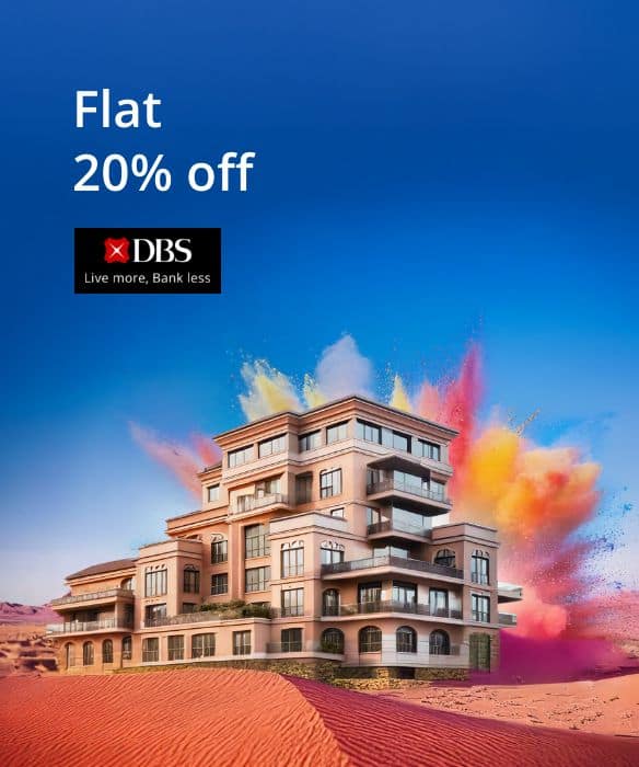 DBS Bank Credit Card EMI Offer - Get 20% Off on International Hotels Booking