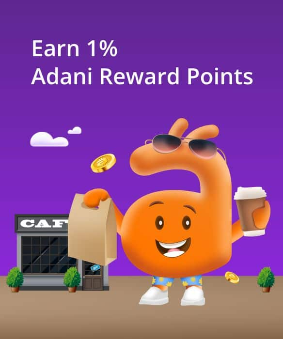 Savour and Earn 1% Reward Points on F&B.