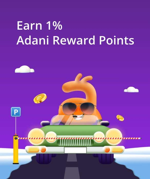 A whopping 1% Reward Points await you!