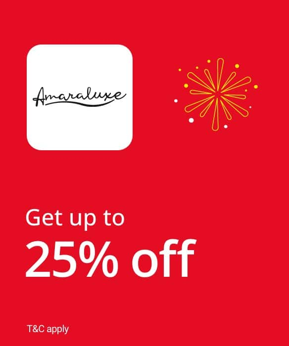 Get up to 25% off on select items.