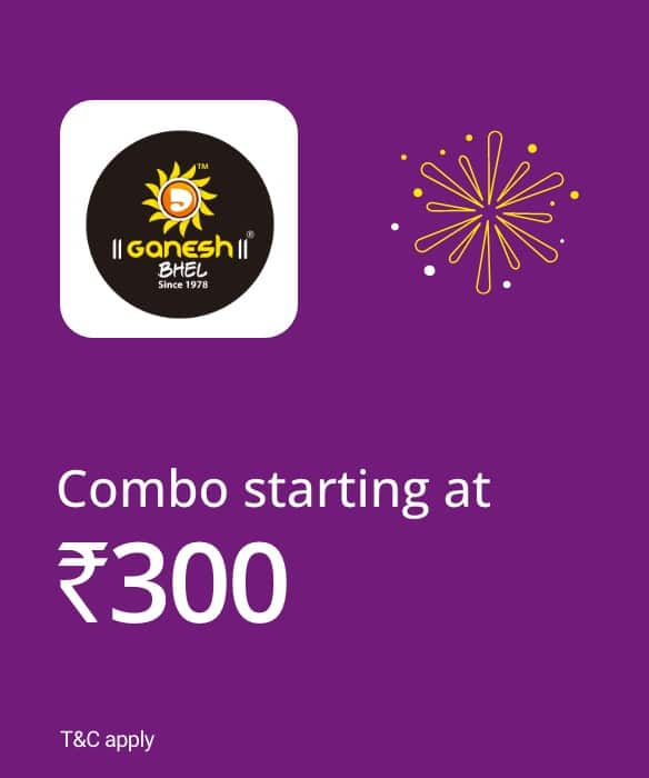 Combo starting at ₹300.