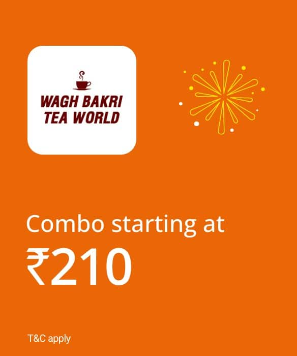 Combo starting at ₹210.