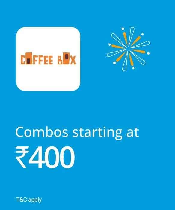 Combos starting at ₹400