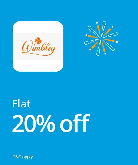 Flat 20% off 