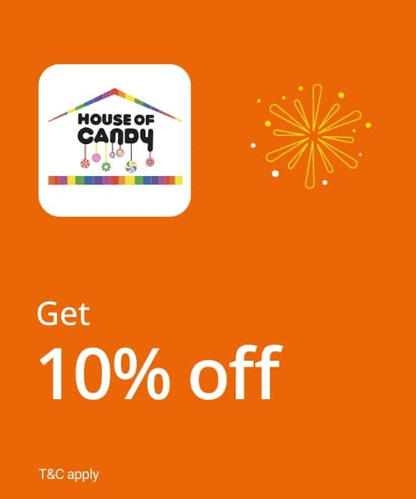 Enjoy 10% off on assorted candies.