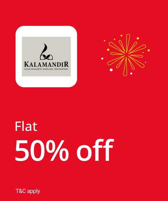 Enjoy flat 50% off on making charges.