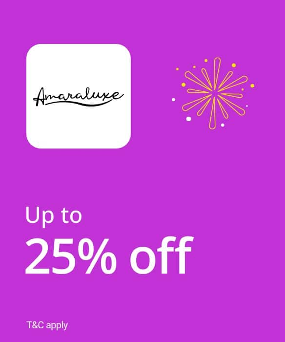 Enjoy up to 25% off on select products.